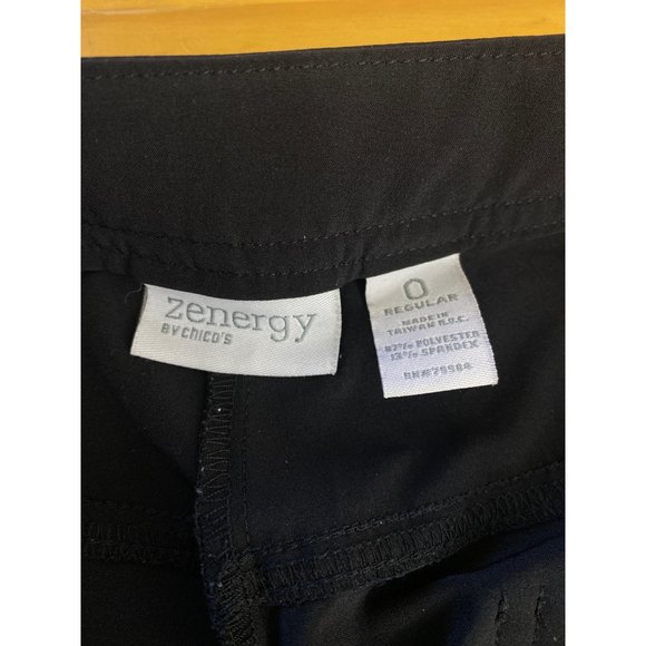 Zenergy By Chicos Neema Brandy Pants Joggers Zippered Cargo Small 4-6 Sold Out - Picture 6 of 9